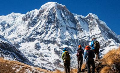 The Massive Annapurna Himalayan Range