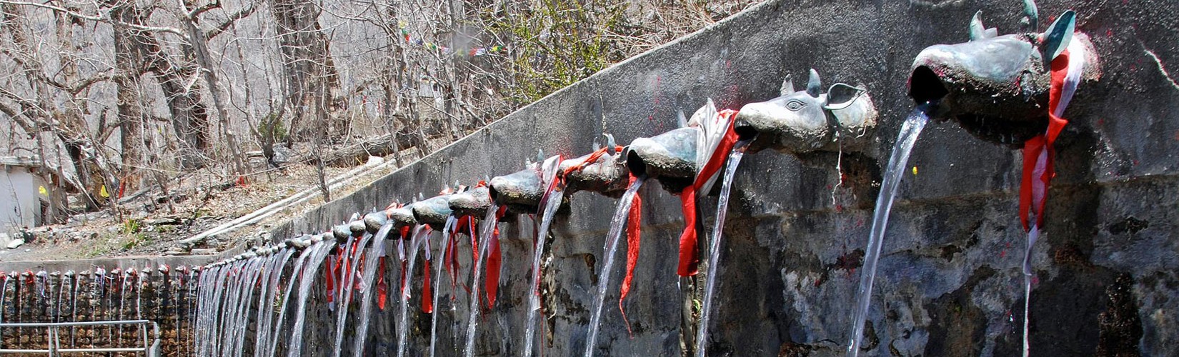 Holy Water in Muktinath